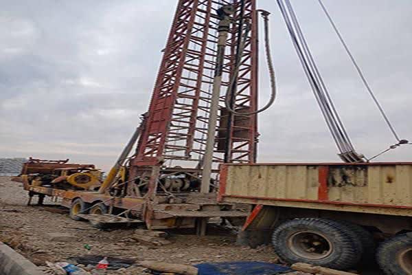 اجرای عملیات حفاری چاه خوشنام در شهرستان ملارد