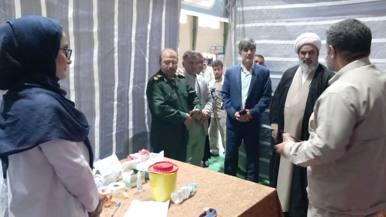 ارائه خدمات گروه جهادی شهید مرتضی ابراهیمی به مردم عزتمند ملارد