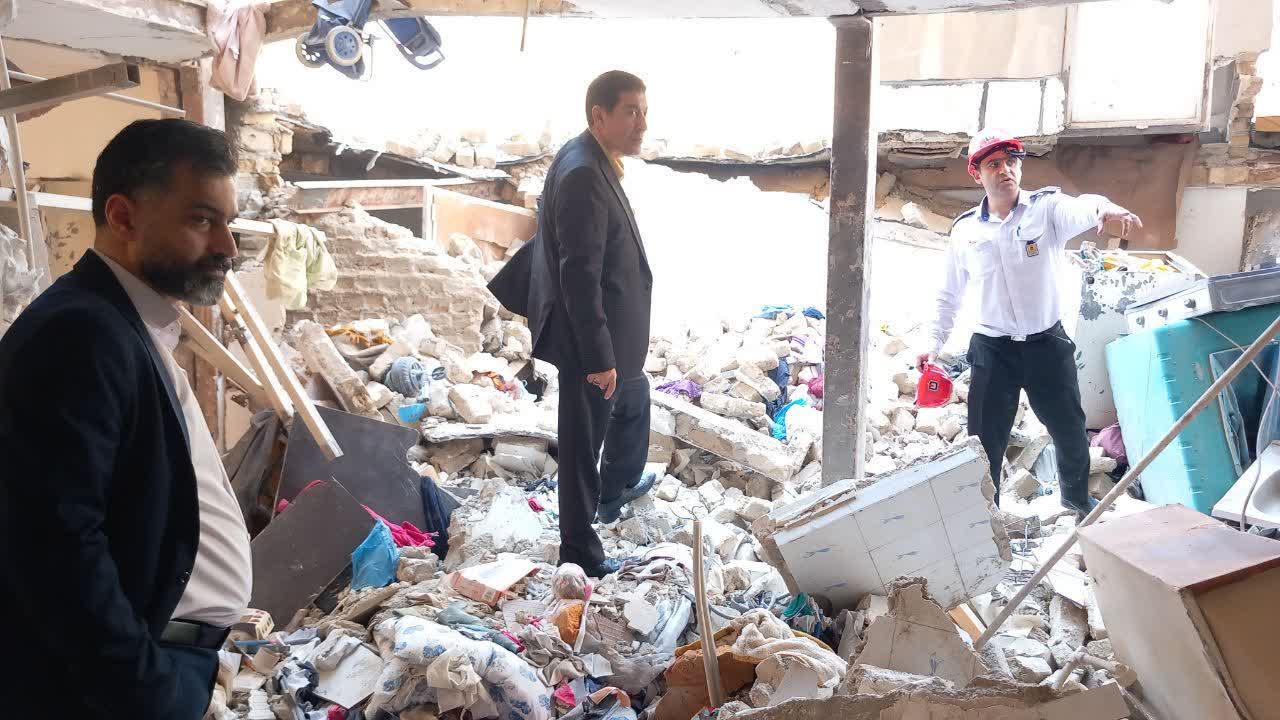 انفجار گاز در ملارد باعث تخریب ساختمان و مصدومیت ۱۴ نفر شد