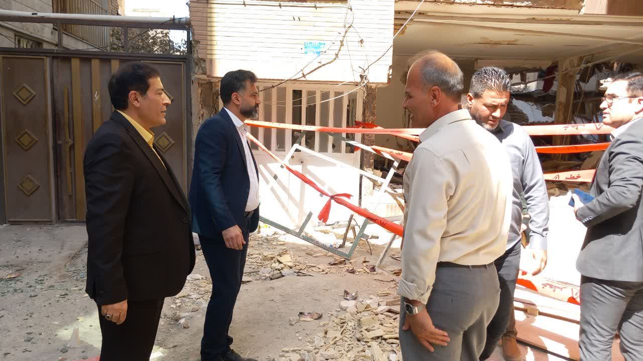 انفجار گاز در ملارد باعث تخریب ساختمان و مصدومیت ۱۴ نفر شد