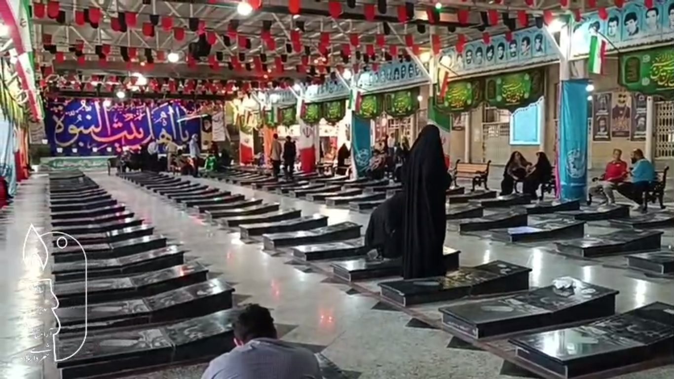 فضای فرهنگی و معنوی در آرامستان ملارد