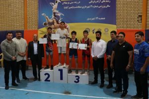 نخستین المپیاد ورزشی روستایی صفادشت با حضور ۲۷۰ کشتی‌گیر نونهال برگزار شد