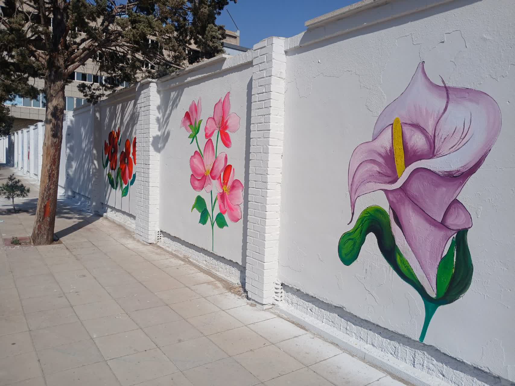 دیوارنگاری پارک امام خمینی (ره) سرآسیاب