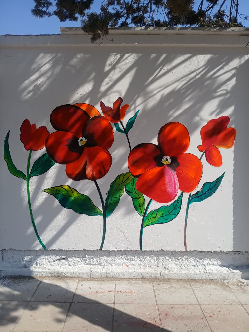 دیوارنگاری پارک امام خمینی (ره) سرآسیاب