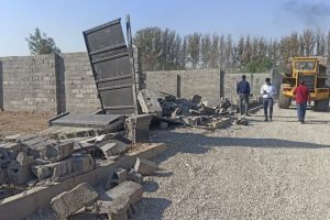 آزادسازی یک هکتار اراضی کشاورزی در ملارد