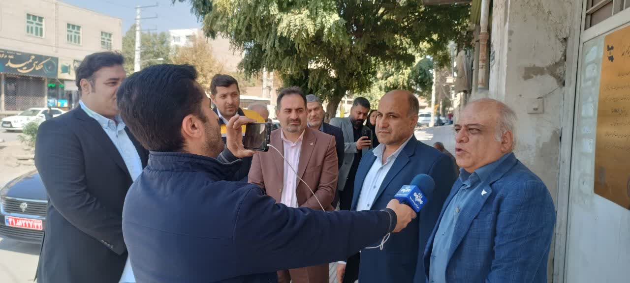 آیین افتتاح پروژه پلاک کوبی هوشمند تلفیقی شهر صفادشت