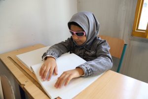 تنها کتابخانه نابینایان غرب استان تهران در ملارد فعال است