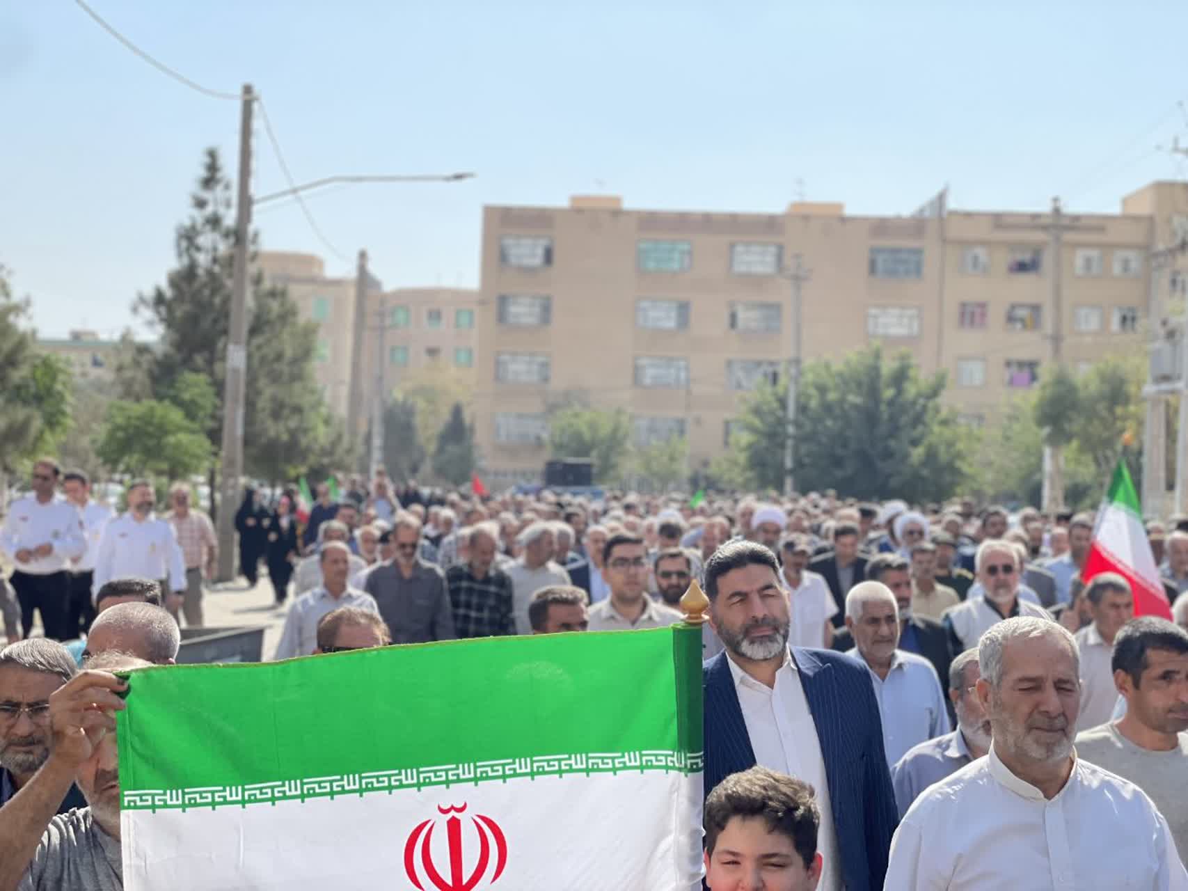 راهپیمایی باشکوه «بشارت نصر» در ملارد برگزار شد