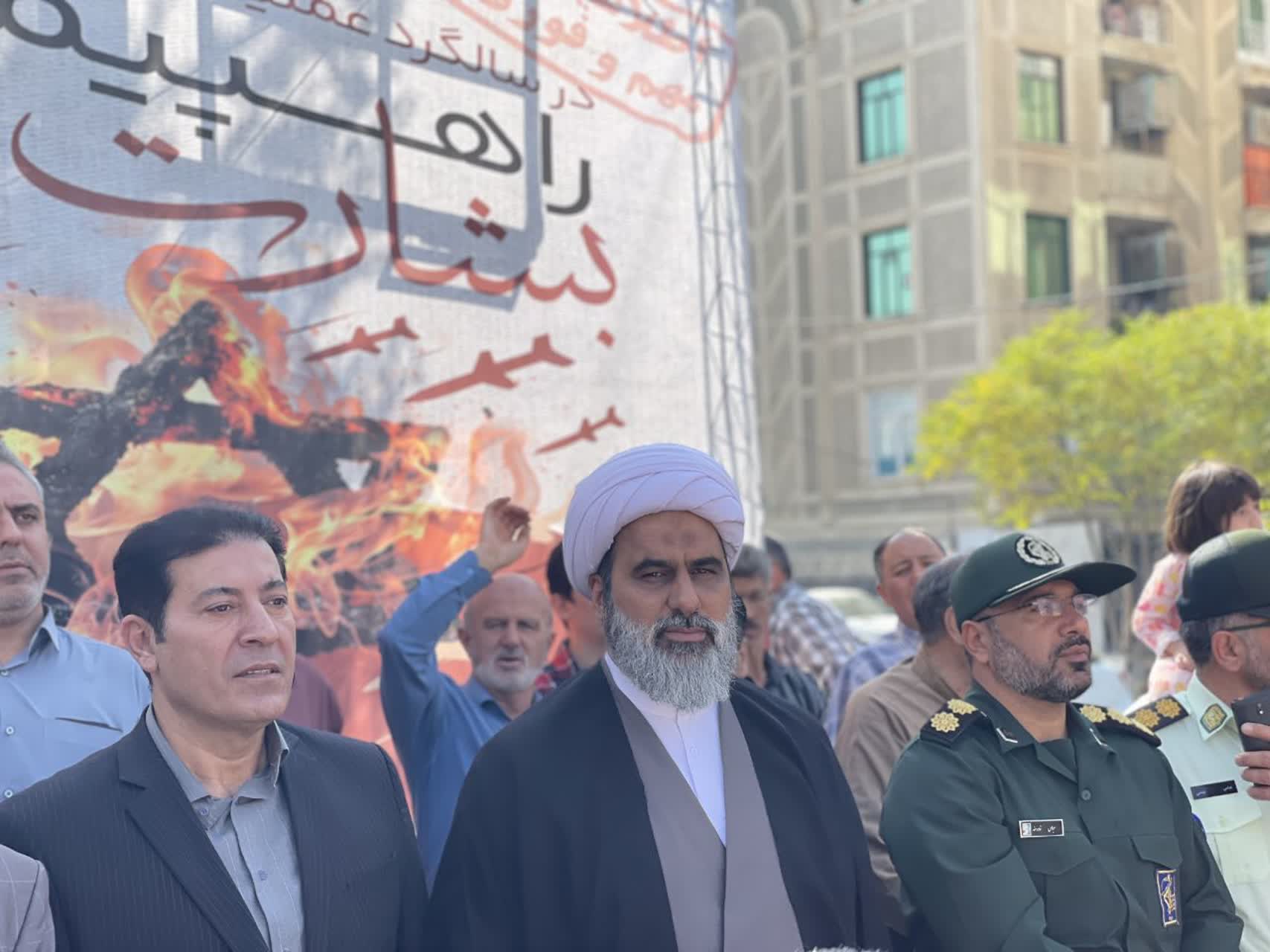 راهپیمایی باشکوه «بشارت نصر» در ملارد برگزار شد