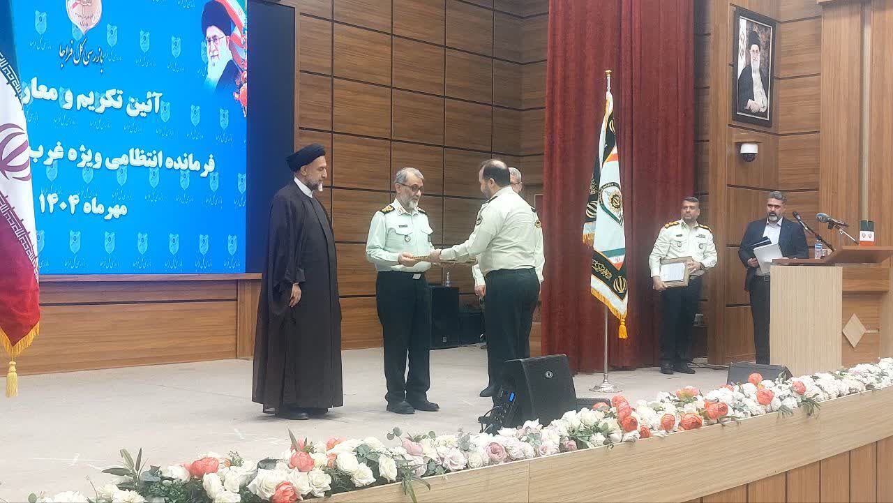 سرهنگ محمدرضا علیزاده بعنوان فرمانده جدید انتظامی غرب استان تهران معرفی شد