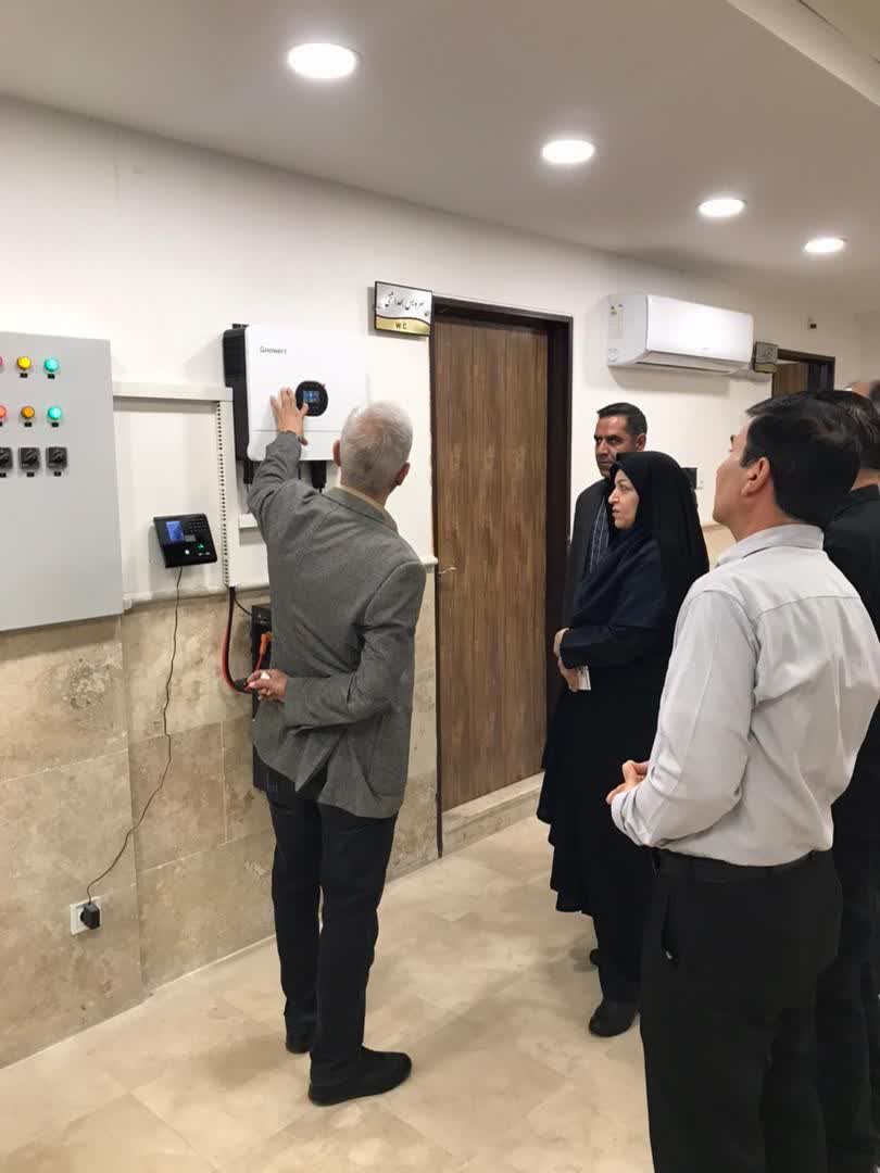 تجهیز ساختمان دهیاری‌ های بیدگنه و لم‌ آباد ملارد به پنل‌های خورشیدی