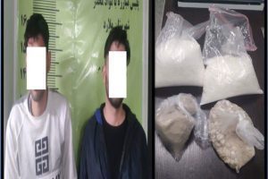 کشف یک کیلو و ۸۵۰ گرم هروئین و شیشه در ملارد