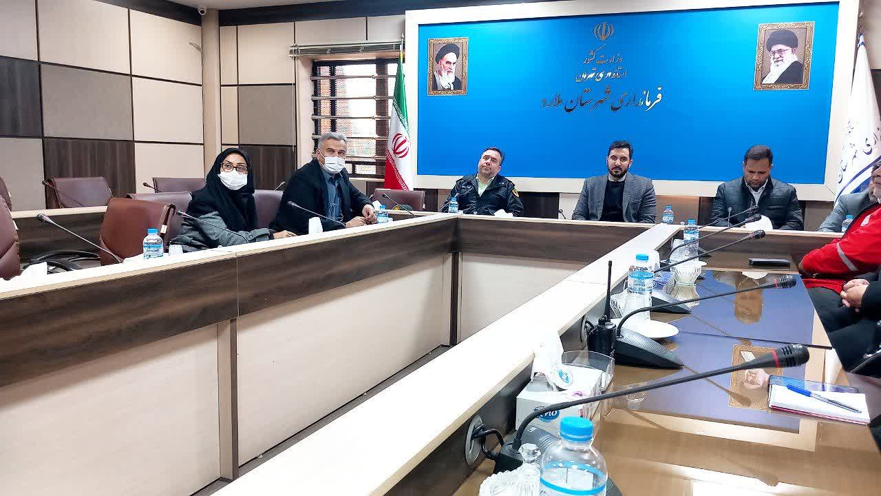 آماده‌باش دستگاه‌های امدادی و عملیاتی شهرستان ملارد با ورود به فصل زمستان
