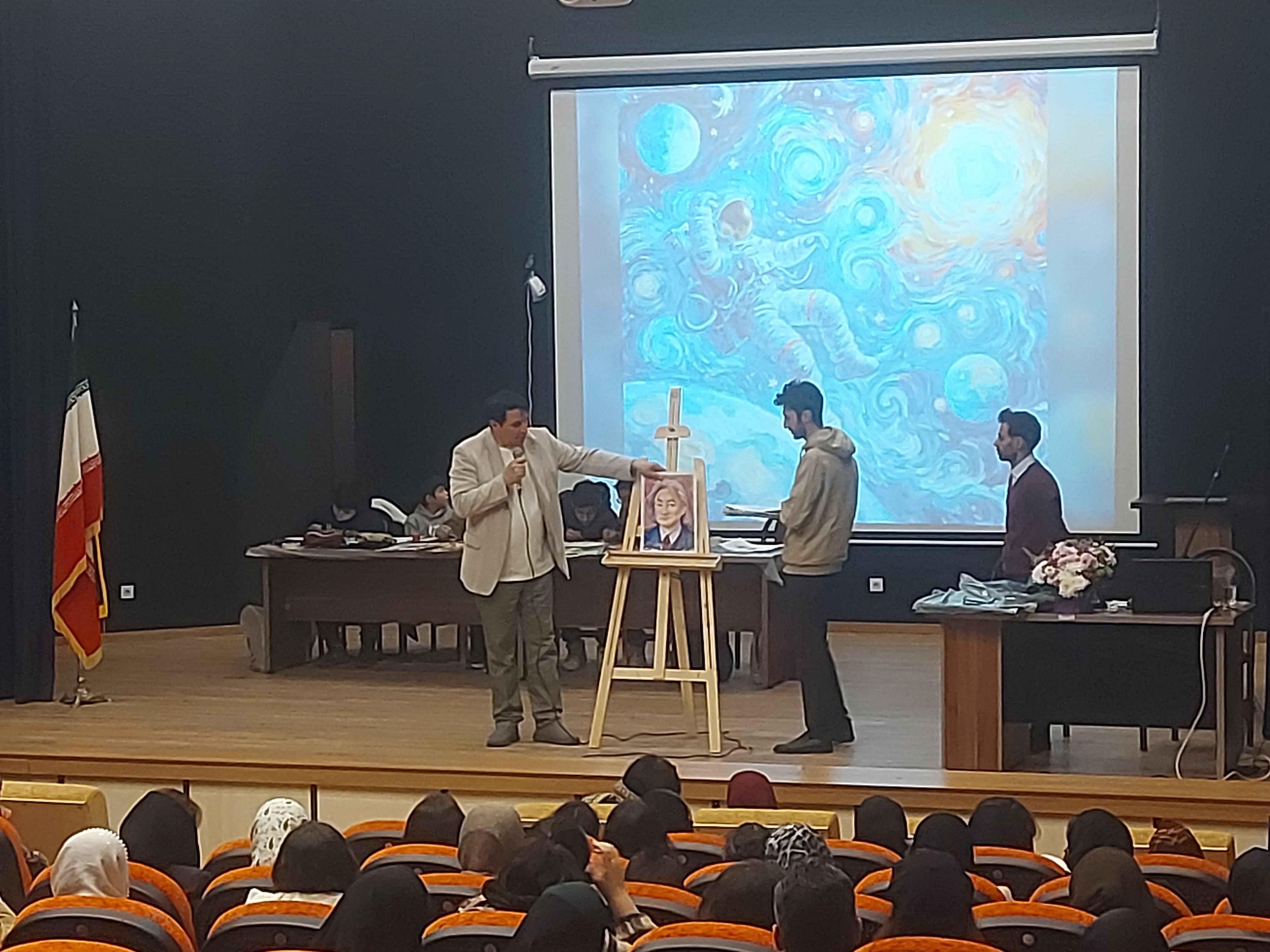 برگزاری کارگاه یک‌روزه آموزشی نقاشی آبرنگ در ملارد