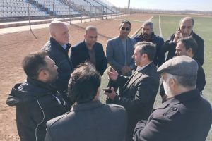 بازدید مدیرکل ورزش و جوانان تهران از ورزشگاه شهید سلیمانی ملارد برای تکمیل فاز دوم و رفع نواقص