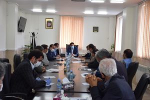 اولین جلسه تخصصی و صنفی کارآفرینان و تولیدکنندگان شهرک صنعتی غیردولتی صفادشت با فرماندار شهرستان ملارد