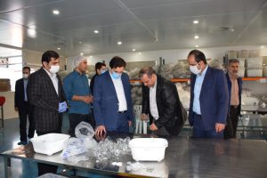 بازدید فرماندار ملارد از شرکت سرآمد طب پارایه