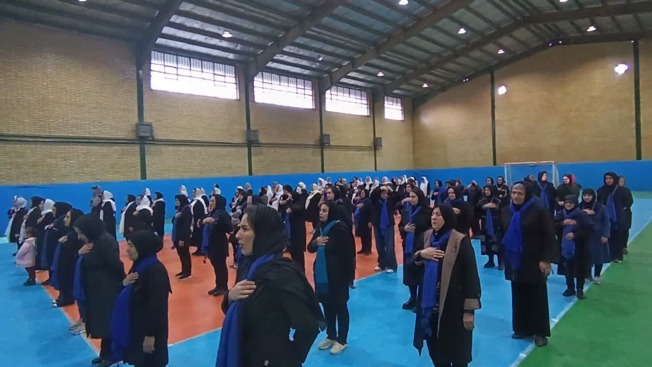 جشنواره مسابقات آمادگی جسمانی بانوان در صفادشت برگزار شد