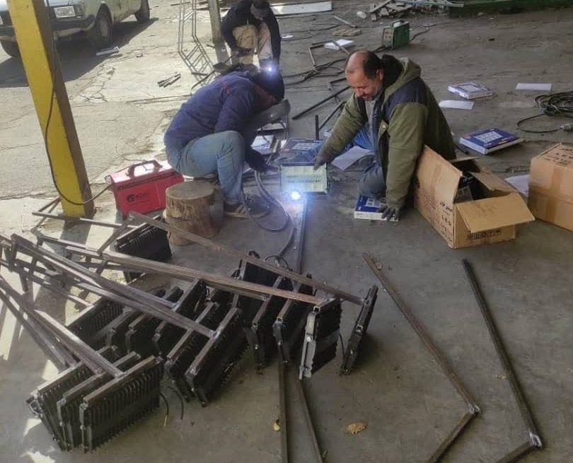 ساخت سازه دیوار نگاره بزرگ شهر ملارد