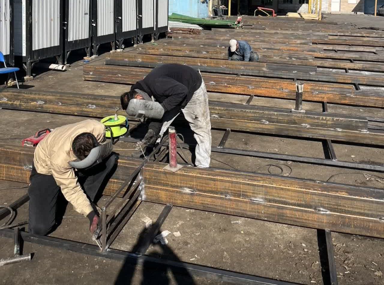 ساخت سازه دیوار نگاره بزرگ شهر ملارد