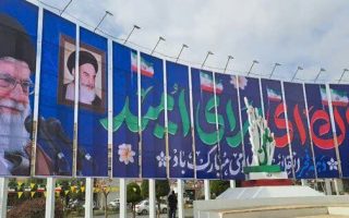 افتتاح دومین دیوارنگاره شهر ملارد با نورپردازی چشم‌نواز