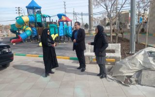 بازدید بخشدار مرکزی ملارد از پروژه های عمرانی روستاها
