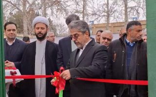 زمین چمن مصنوعی مدرسه دخترانه شهدای صفادشت به بهره ‌برداری رسید