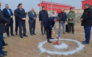 کلنگ احداث سوله مدیریت بحران صفادشت به زمین زده شد