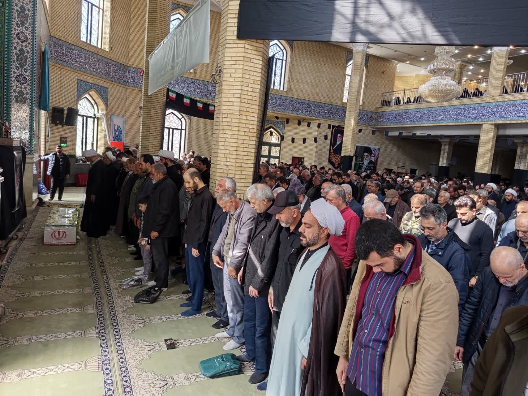 بدرقه‌ باشکوه شهید پوریا کریمی تا آغوش فرشتگان در گلزار شهدای ملارد