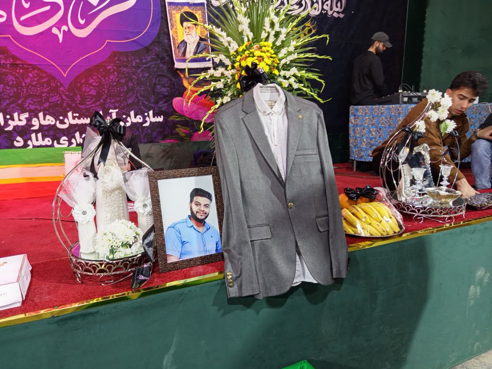 بدرقه‌ باشکوه شهید پوریا کریمی تا آغوش فرشتگان در گلزار شهدای ملارد