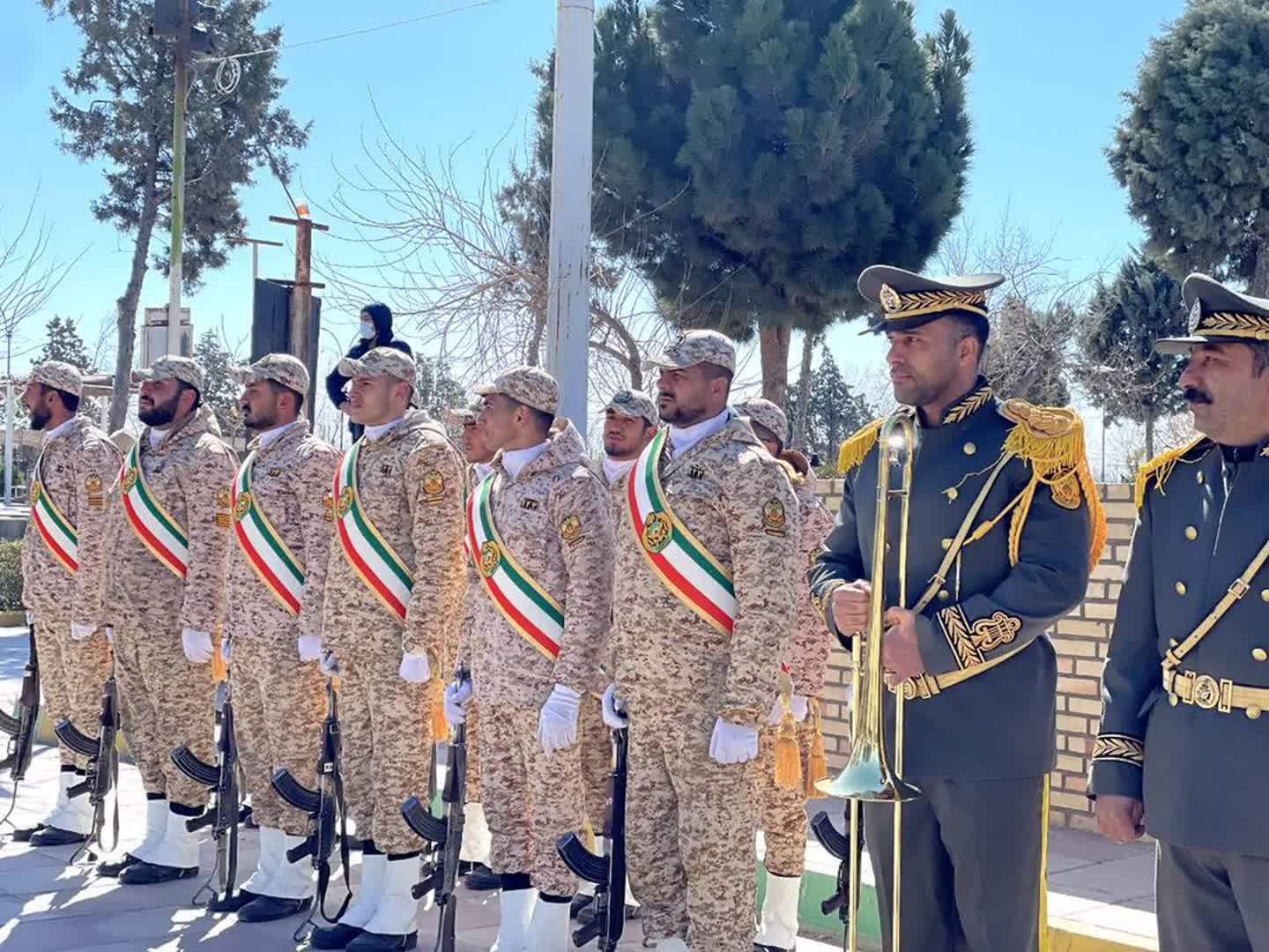 تشییع پیکر مطهر شهید حامد ملک‌ محمدی در ملارد