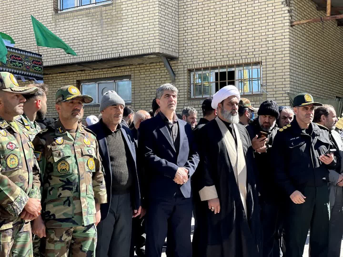 تشییع پیکر مطهر شهید حامد ملک‌ محمدی در ملارد