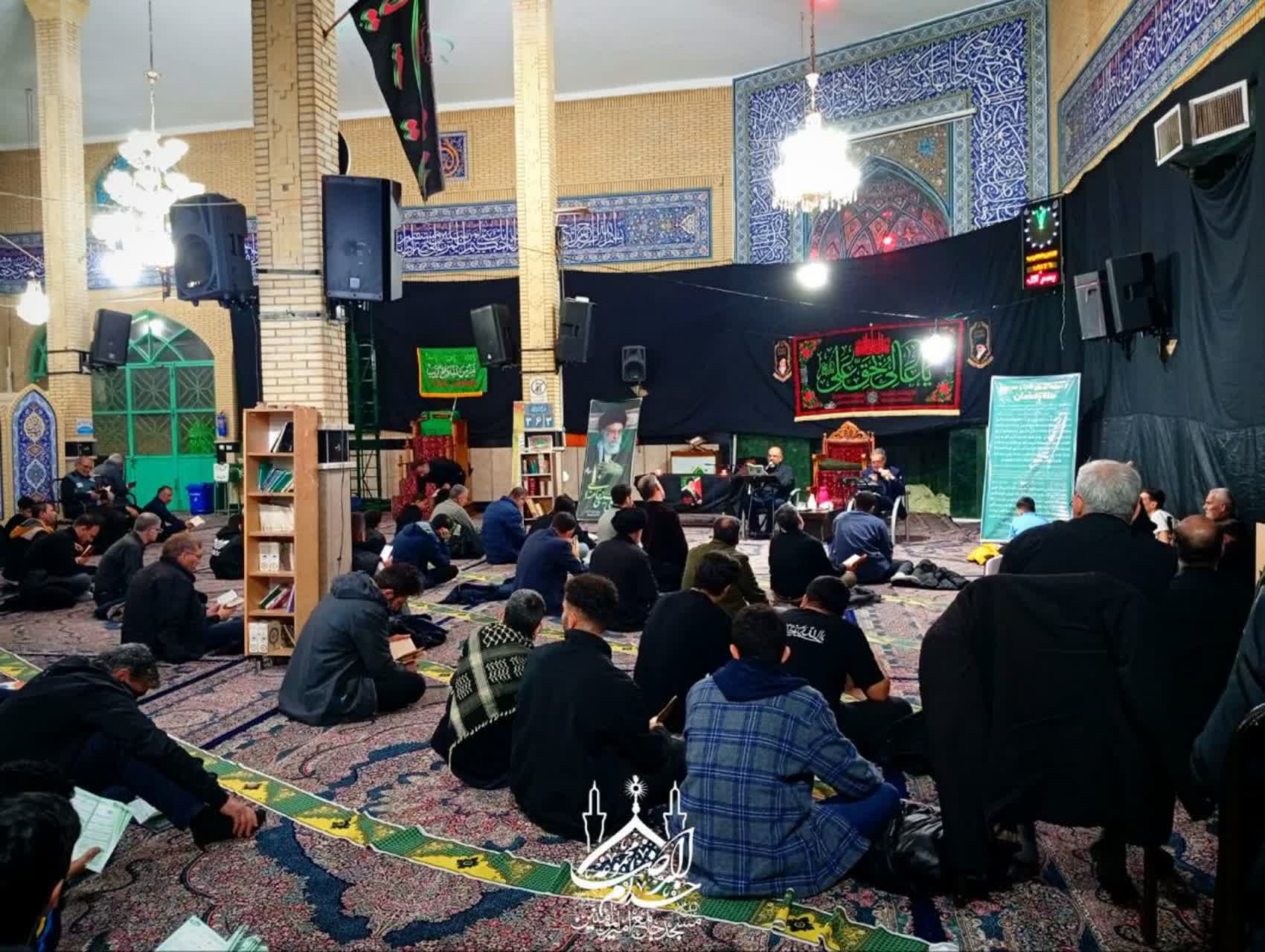 مراسم احیای شب‌ های قدر در شهرستان ملارد