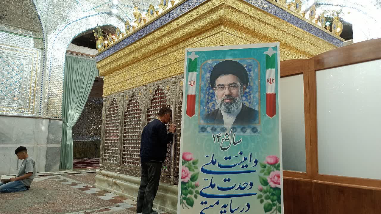 ویژه‌ برنامه‌های نوروزی و طرح «آرامش بهاری» در آستان مقدس بی‌بی سکینه خاتون(س) ملارد برگزار شد
