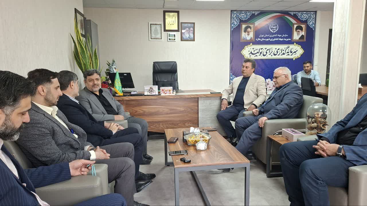 بازدید مدیرکل بازرسی استانداری تهران از دستگاه های خدمات رسان ملارد