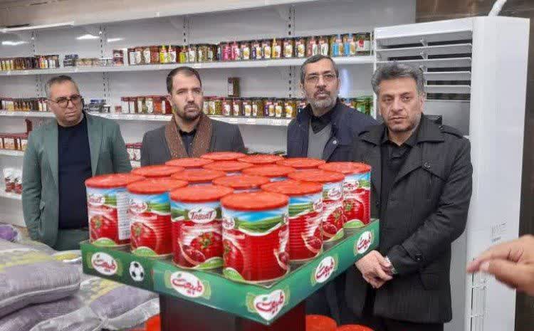 بازدید میدانی رئیس حوزه قضایی بخش صفادشت از چند فروشگاه زنجیره ای