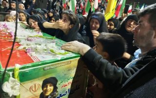 بدرقه باشکوه شهید علی‌ اصغر خزایی بر شانه‌های مردم قدرشناس ملارد