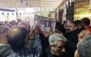بدرقه‌ باشکوه شهید پوریا کریمی تا آغوش فرشتگان در گلزار شهدای ملارد