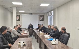 بررسی تعداد شعب اخذ رأی در نشست مشترک اعضای هیات اجرایی و نظارت شهرستان ملارد