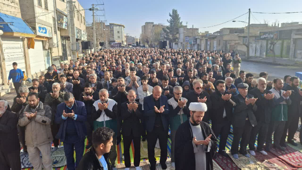 برگزاری نماز عید فطر در صفادشت ملارد