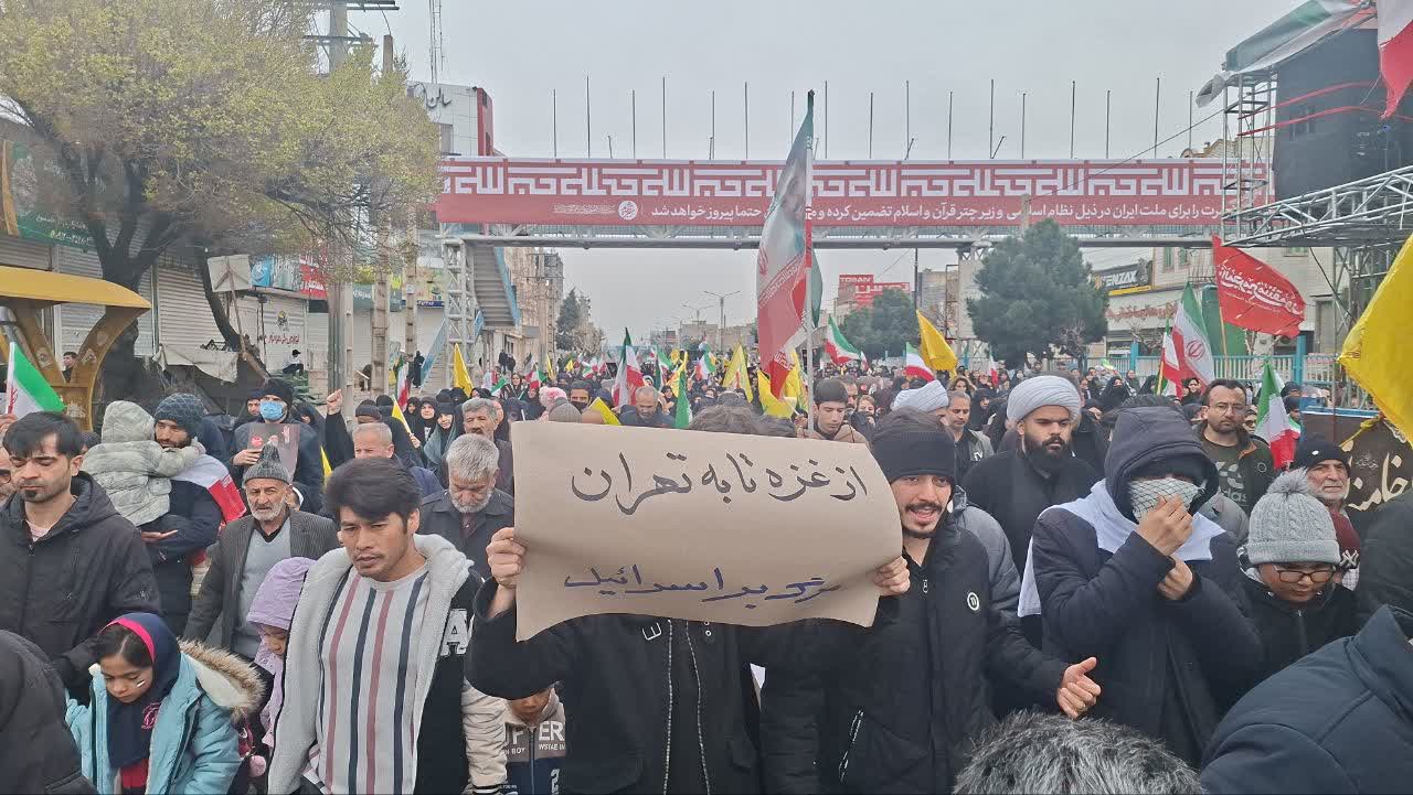 حضور مردم شهرستان ملارد در راهپیمایی روز جهانی قدس