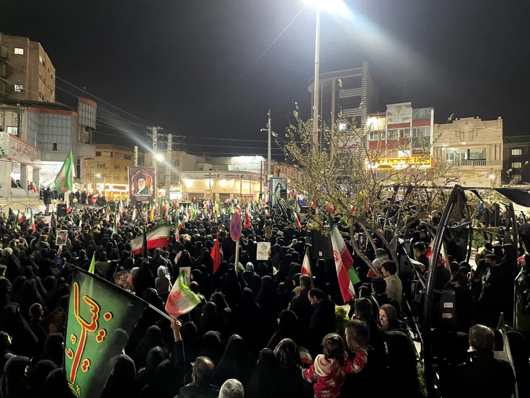 ذکر یا حسین امشب شد فریاد خونخواهی مردم ملارد
