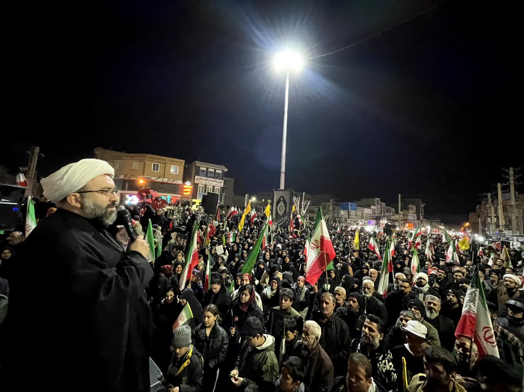 ذکر یا حسین امشب شد فریاد خونخواهی مردم ملارد