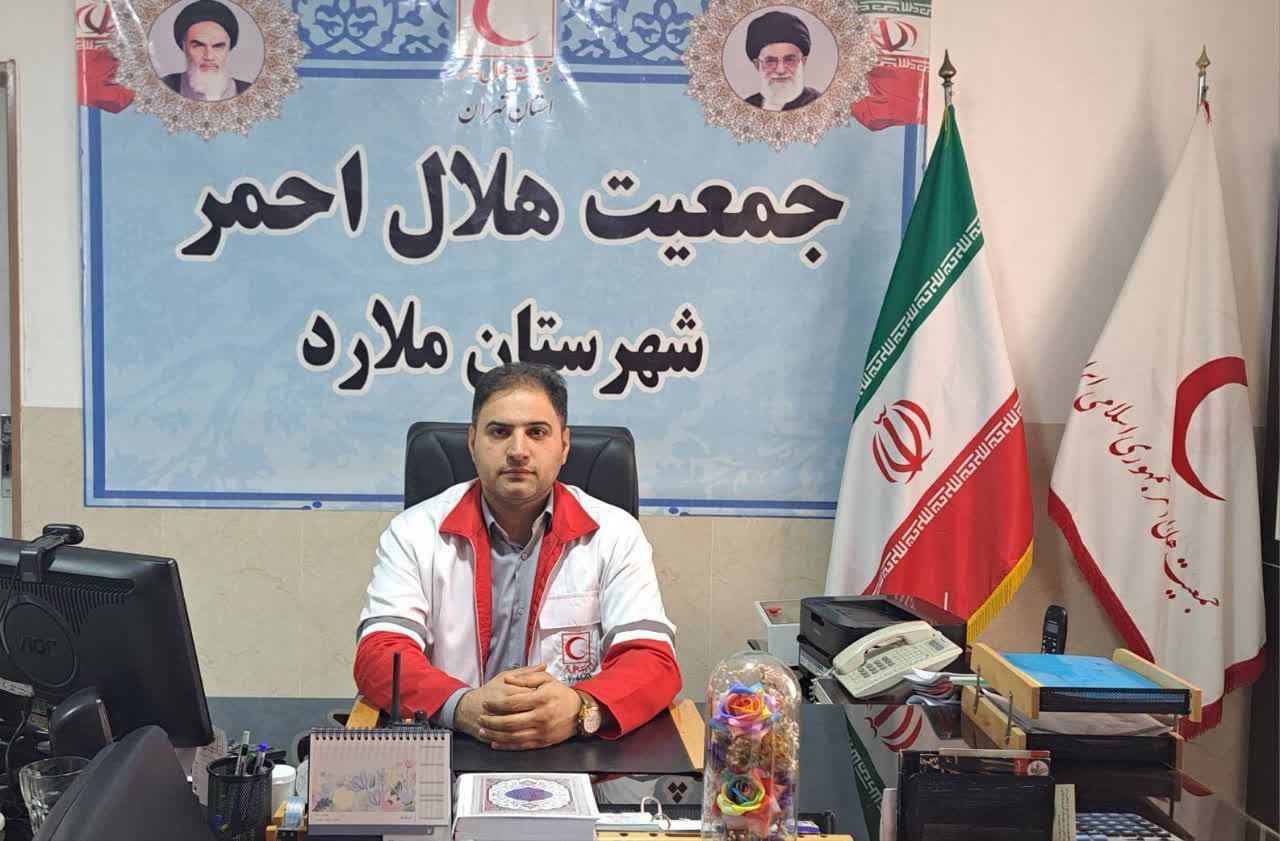 سرپرست جدید جمعیت هلال‌احمر شهرستان ملارد منصوب شد