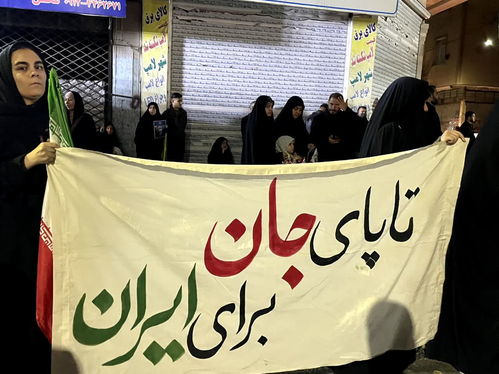 مردم ملارد ، شبی دیگر در سنگرِ خیابان