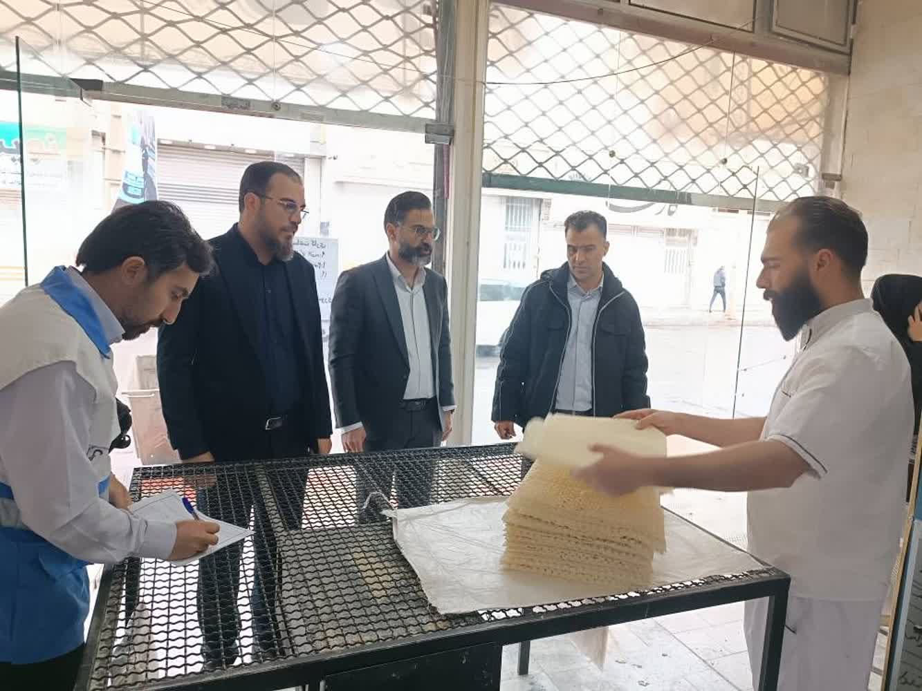 معرفی نانوایی گرانفروش به تعزیرات حکومتی ملارد