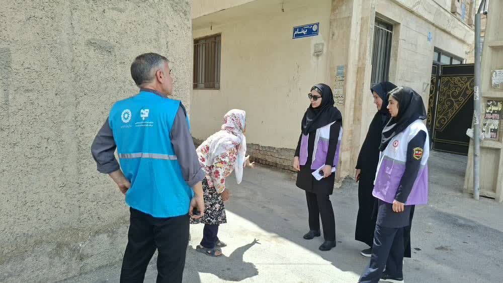 حمایت روانی و اجتماعی از آسیبدیدگان جنگی در روستای بیدگنه ملارد
