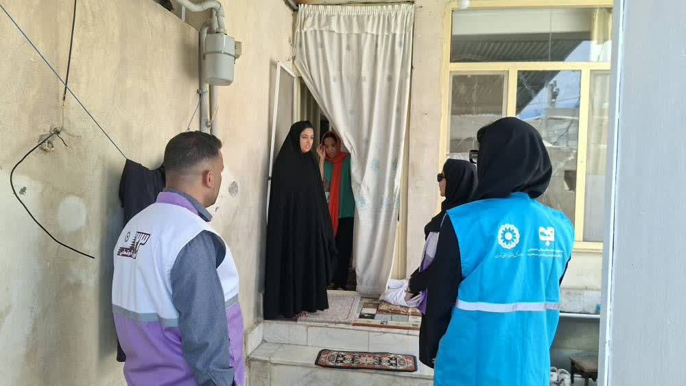 حمایت روانی و اجتماعی از آسیب‌دیدگان جنگی در روستای بیدگنه ملارد