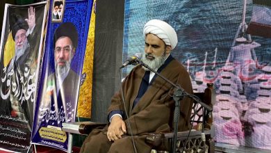 مراسم چهلم شهدای جنگ رمضان در گلزار شهدای ملارد برگزار شد