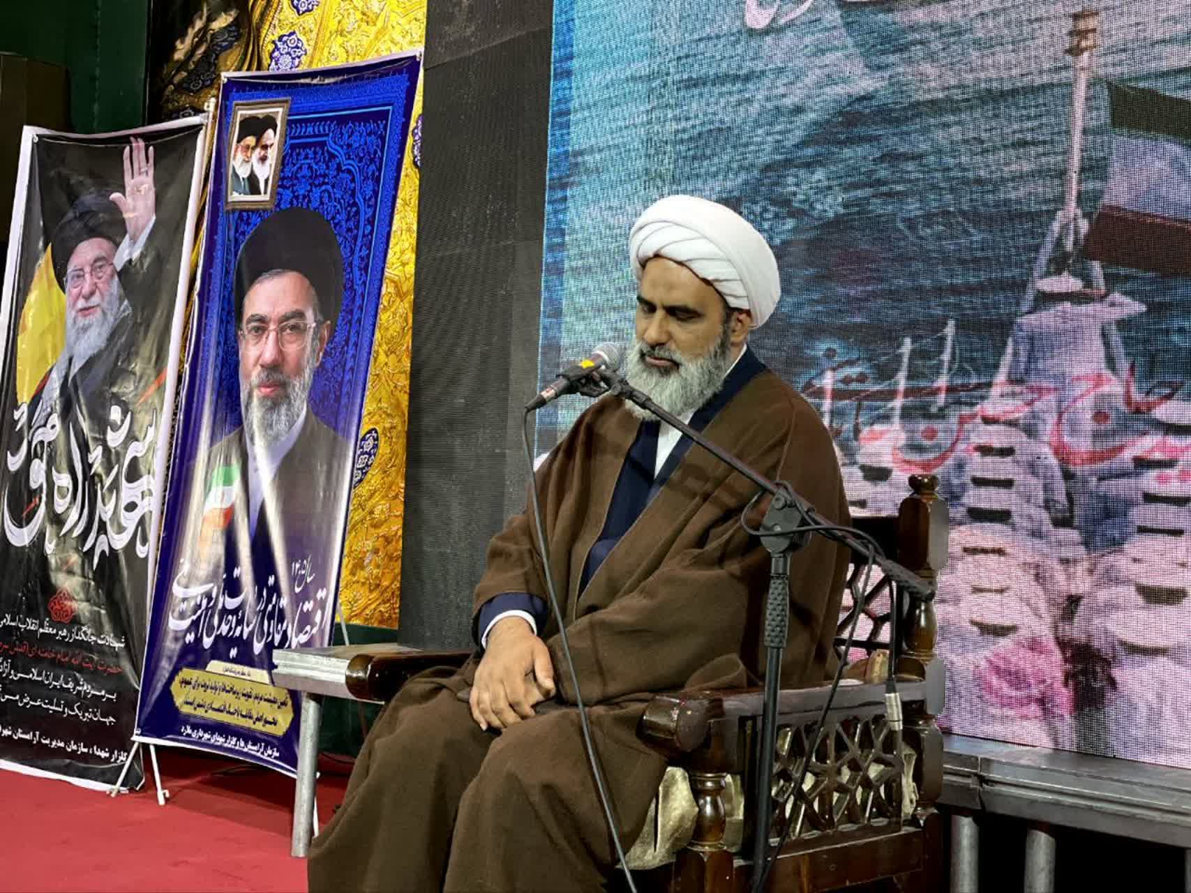 مراسم چهلم شهدای جنگ رمضان در گلزار شهدای ملارد برگزار شد